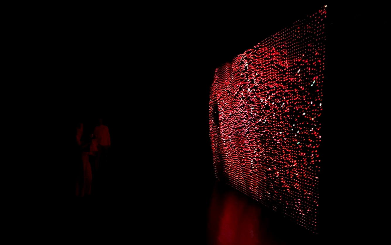 in:human — main installation room at CSW Zamek Ujazdowski